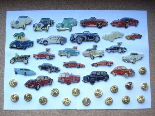 Cars ferrari porsche pin badge - cars,
