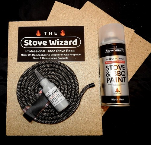 Stove brick rope seal - rope,