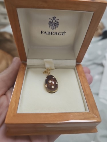 18ct gold faberge - 18ct,