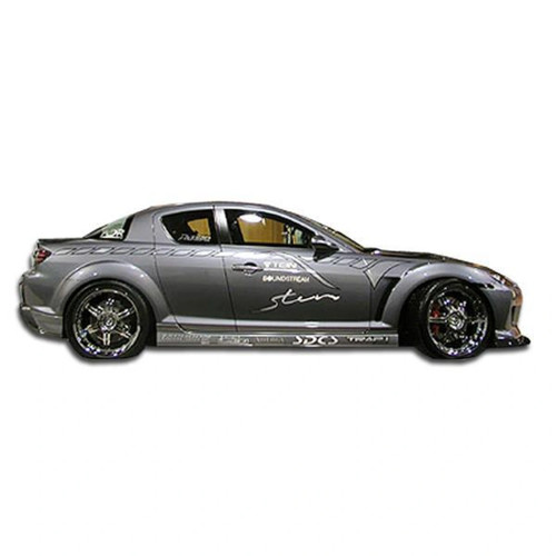 Duraflex rx8 side skirts - side,