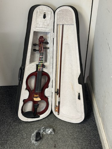 Erin electric violin cased - erin,