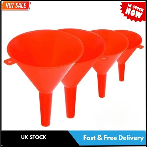 4pc funnel set plastic - 4pc,