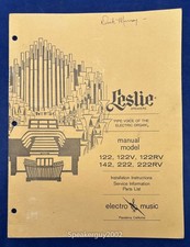 Original Leslie Speaker Model