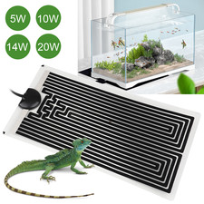 Reptile Vivarium Heat Mat Heating Warm Heater Pad With Thermostat Controller UK