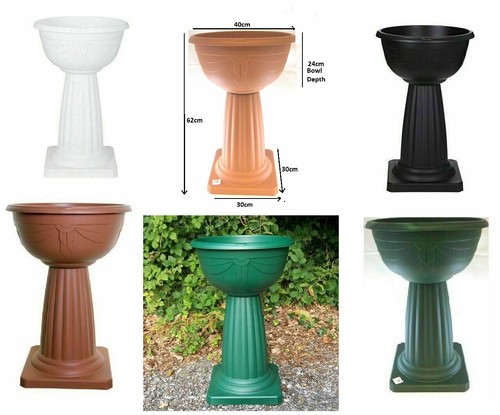 Jardiniere tall pedestal - jardiniere,