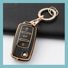 For VW Key Fob Cover Case Polo