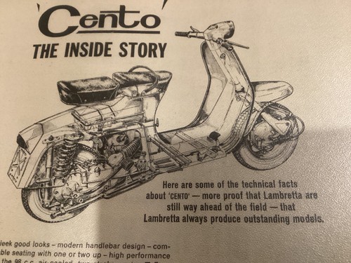 Lambretta cento 98cc - cento, period