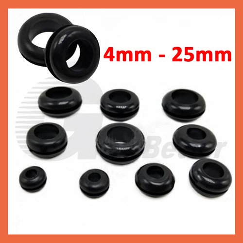 Wiring and blanking grommets - and,