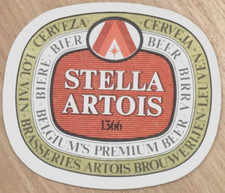 Stella Artois Beer Mat