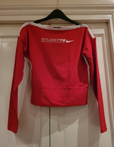 Nike red studio top - nike,