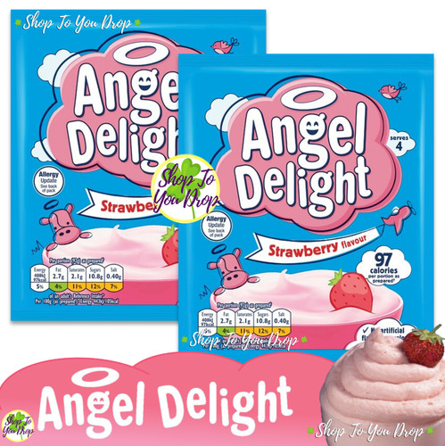 Strawberry angel delight - x,