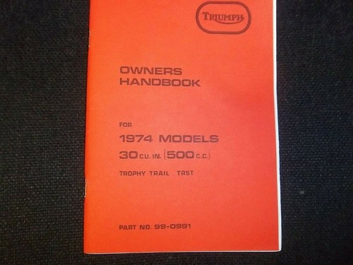 0991 triumph tr5t - triumph, 1974