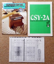 Yamaha Electone CSY-2A Guide