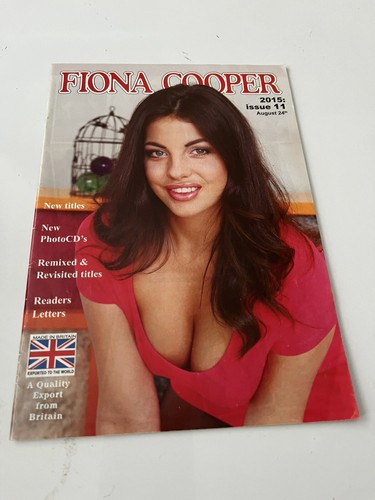Fiona cooper magazine issue - fiona,