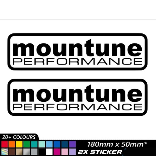 Mountune vinyl sticker - vinyl,