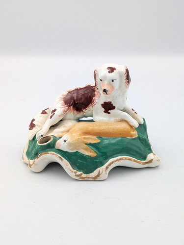 Victorian staffordshire dog - victorian,