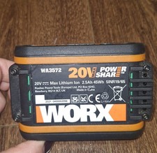 WORX 20V MAX Lithium Ion 2.5Ah