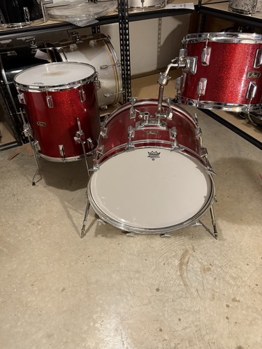 1970s pearl fiberglass drum - fiberglass,