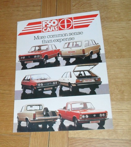 Fso brochure 1984 - 1984, market
