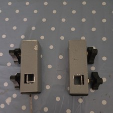 MATCHBOX SEAT BOX FOOTPLATE   BRACKETS ONLY   ROD REEL POLE BAG   RARE