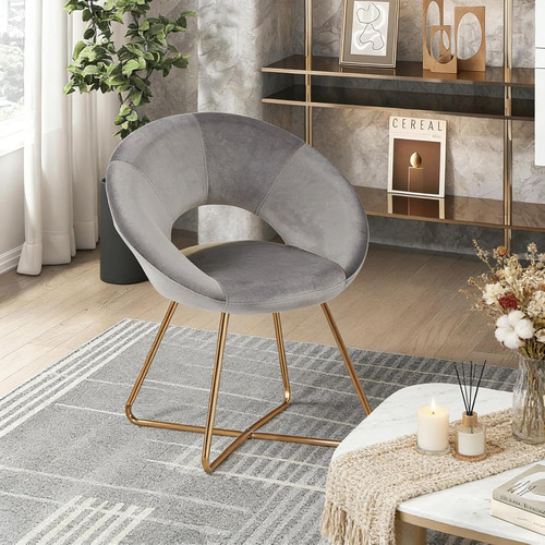 Modern accent velvet - accent,