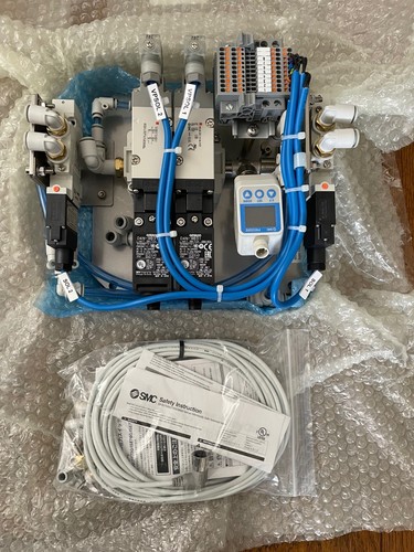 Smc pneumatic valve twin - twin, bank