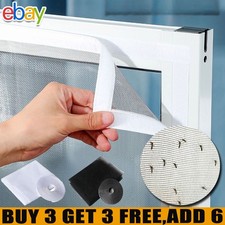 Window Net Mesh Screen Fly Insect Mosquito Moth Insect Screen Netting - UK STOCK
