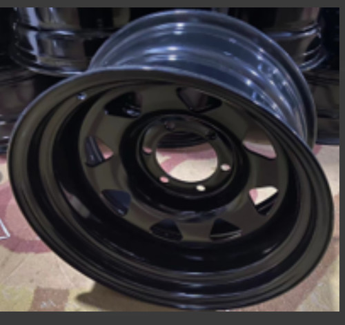 16x8 black modular - black, steel