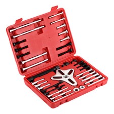 46pc Harmonic Balance Flywheel Balancer Crankshaft Gear Pulley Puller Tool Kit
