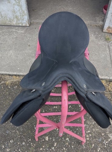 Black skyka pony saddle - skyka, gp