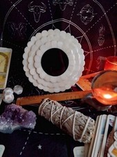 black scrying mirror