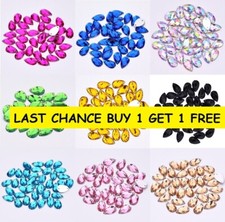 100 Flat Back Acrylic