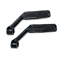 ARIEL FOOTREST FOOT PEG SET FOR ARIEL WNG W/NG W/VG MILITARY MODELS - BLACK