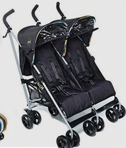 Double stroller pram - double,