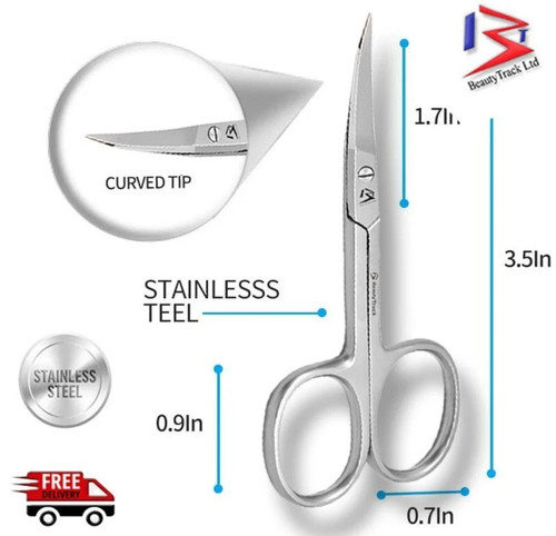 Curved finger toe nail - curved,