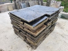 Reclaimed Yorkstone Paving Smooth Rippled Grade Finest Quality Slabs Flags