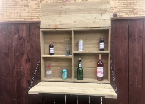 Garden bar drop down - bar,