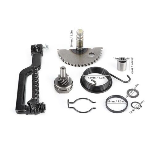Moped kick start lever shaft - start,