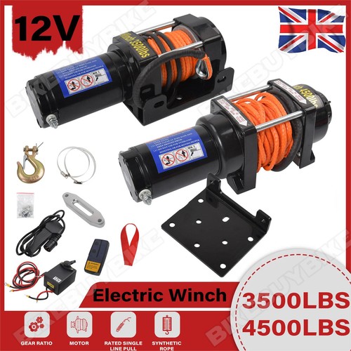 12v electric winches 3500lb - winches,