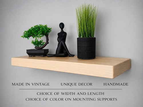 Chunky floating wall shelf - floating,