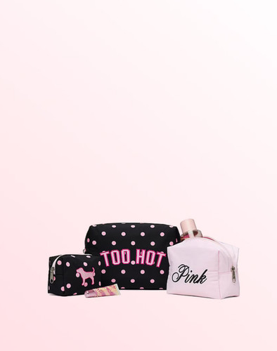Victoria secret black - black, polka