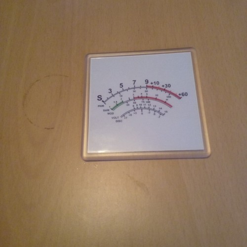 Signal meter coaster - signal,
