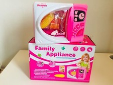 Kitchen toy Microwave Pink Oven Toy for Kids - Electronic Kitchen Play Set