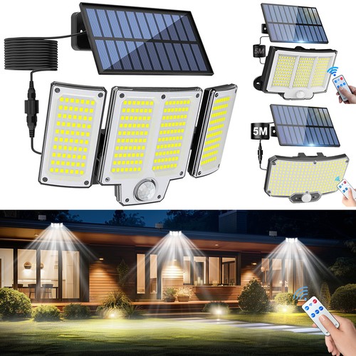 Solar flood light motion - flood,