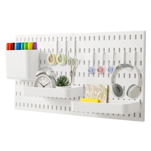 Pegboard wall organizer system - pegboard,