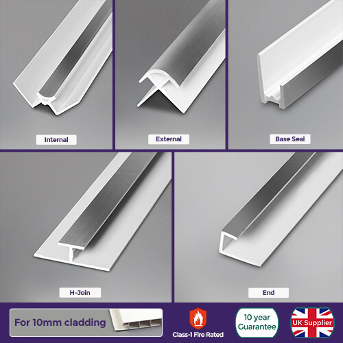 Bathroom chrome 10mm trims - chrome,