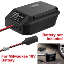 For Milwaukee M18 Battery 18V to 12V Step-Down Converter Power Wheels Adapter