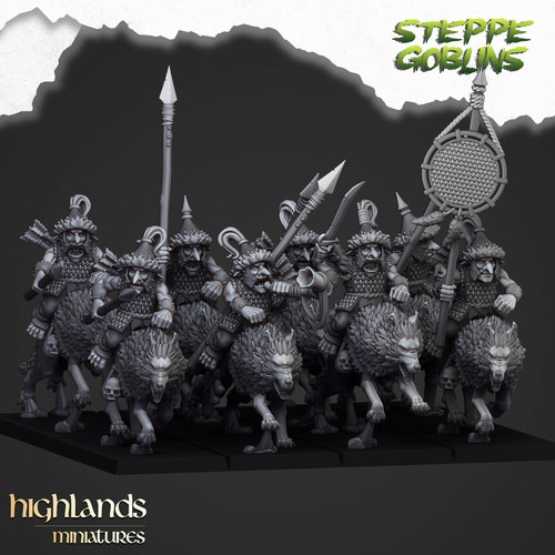 Steppe goblin wolf riders for - goblin,