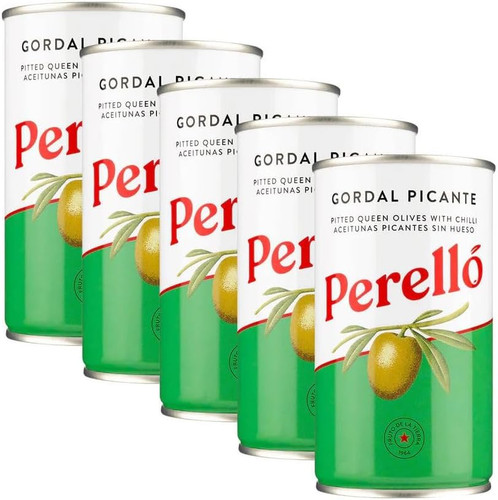 Gordal picante pitted olives - picante,