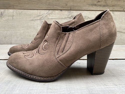 Graceland brown faux - brown, suede